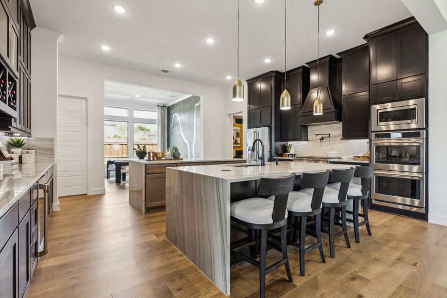 Representative furnished interior of a home built from the Madrid by Chesmar Homes in The Vines, Haslet (Image 5). Representative furnished interior of a home built from the Madrid by Chesmar Homes in The Vines, Haslet (Image 5).