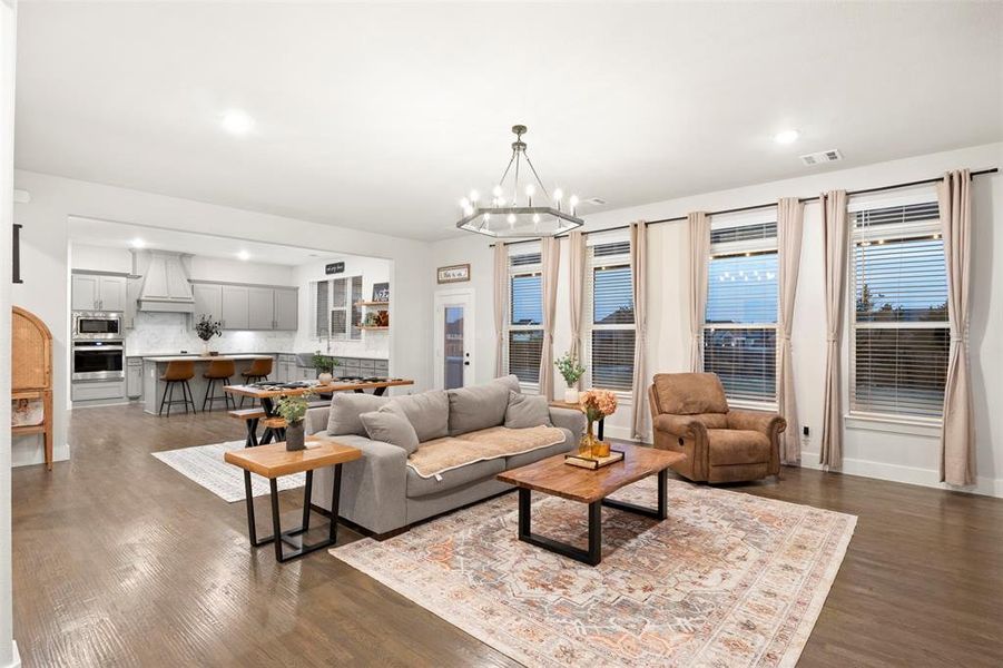 Furnished interior view inside a new home in The Arbors Midlothian, Midlothian (Image 33). Furnished interior view inside a new home in The Arbors Midlothian, Midlothian (Image 33).
