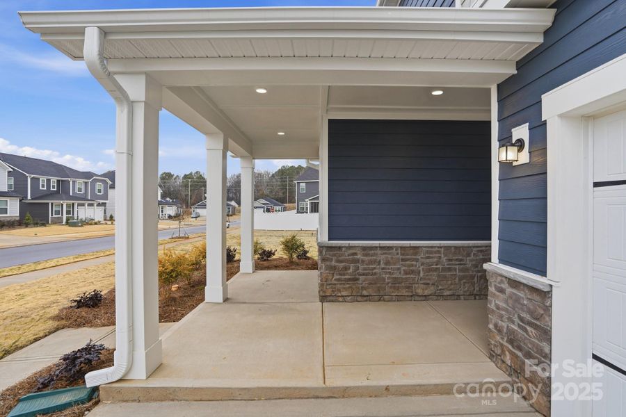 Exterior details and patio area of a home in Wilson Creek, Indian Land (Image 3).