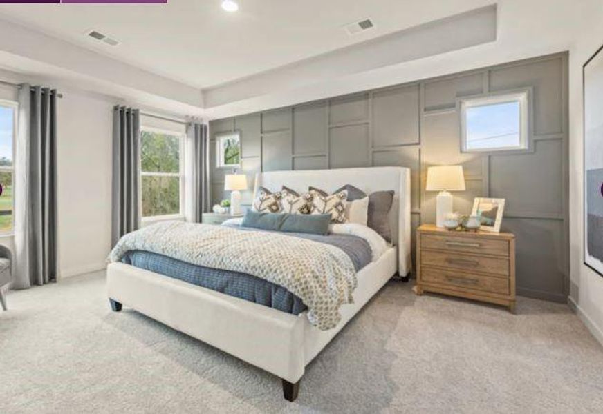 Furnished interior view inside a new home in The Estates at Gainesville Township, Gainesville (Image 23).