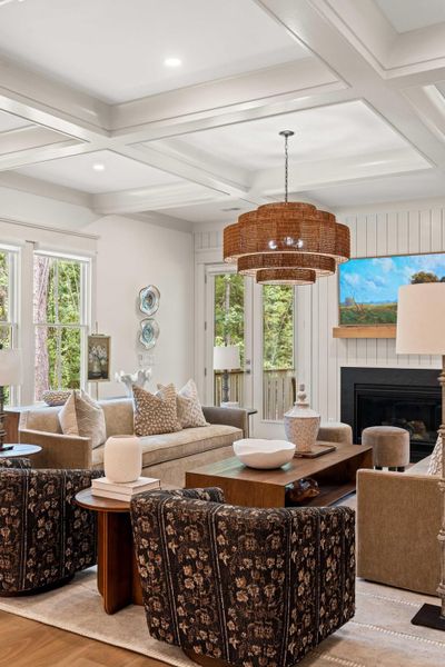 Furnished interior view inside a new home in , Johns Island (Image 43). Furnished interior view inside a new home in , Johns Island (Image 43).