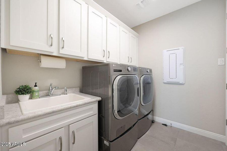 26 - Laundry Room with SInk - W:D Includ