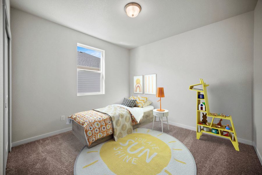 Furnished interior view inside a new home in The Glen-12, Colorado Springs (Image 7).