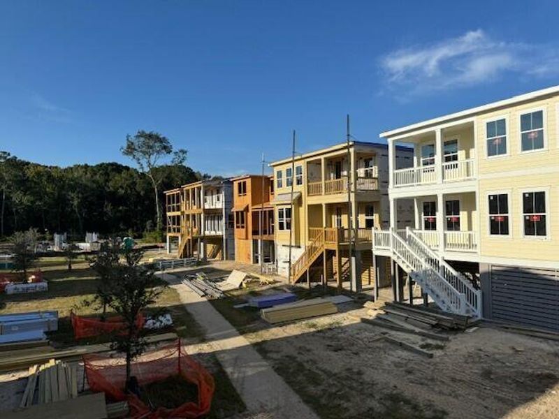 In-progress construction of a new home in Central Park, Charleston, SC (Image 50). In-progress construction of a new home in Central Park, Charleston, SC (Image 50).