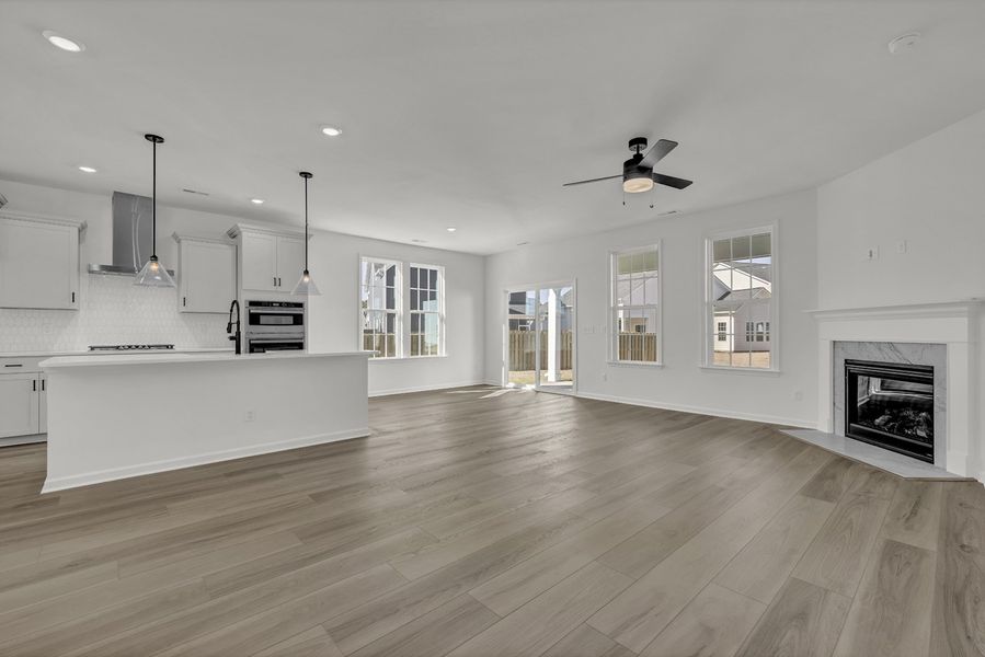 Spacious, unfurnished interior of a new home in Grand Park, Leland (Image 16).