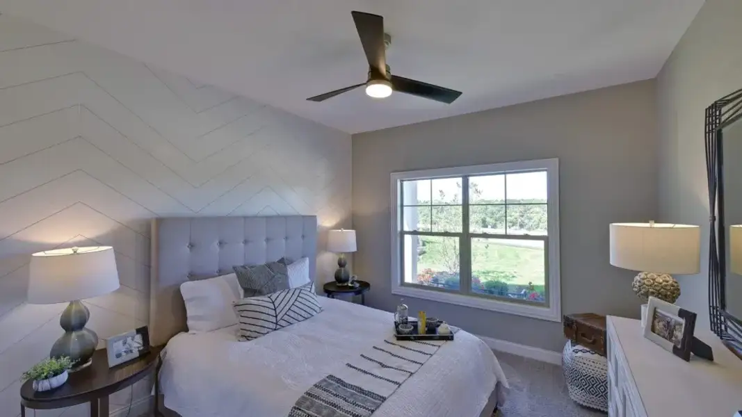 Representative furnished interior of a home built from the Promenade by Eastman Homes in The Courtyards at Lupton Village, Fort Lupton (Image 9).