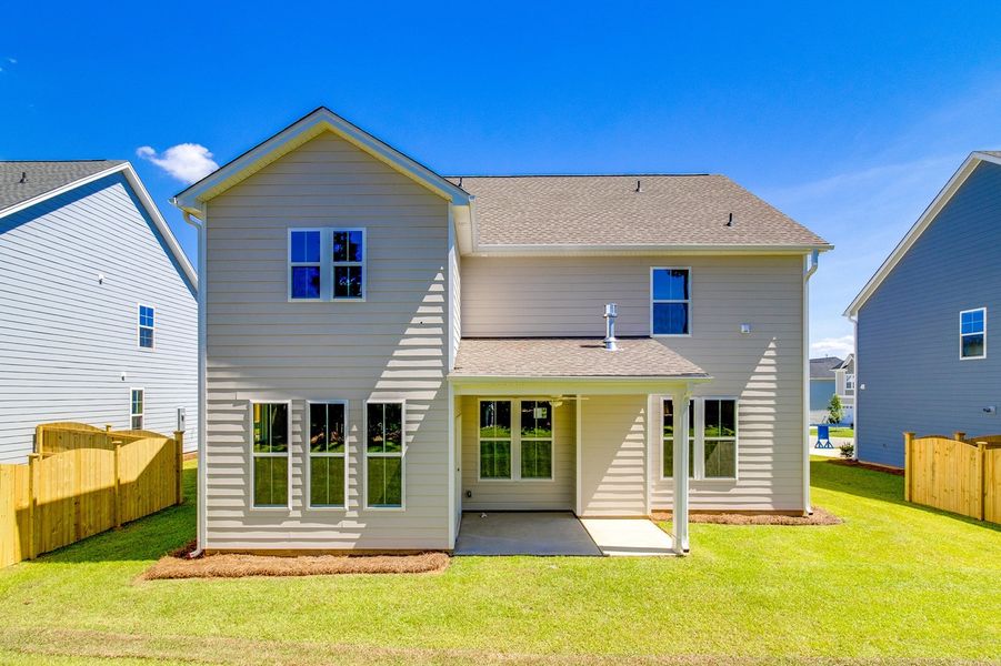 Exterior details and patio area of a home in Pebble Branch, Chapin (Image 24). Exterior details and patio area of a home in Pebble Branch, Chapin (Image 24).