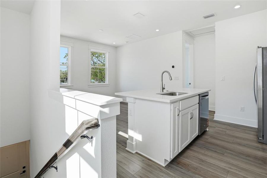 Furnished interior view inside a new home in , St. Petersburg (Image 10).