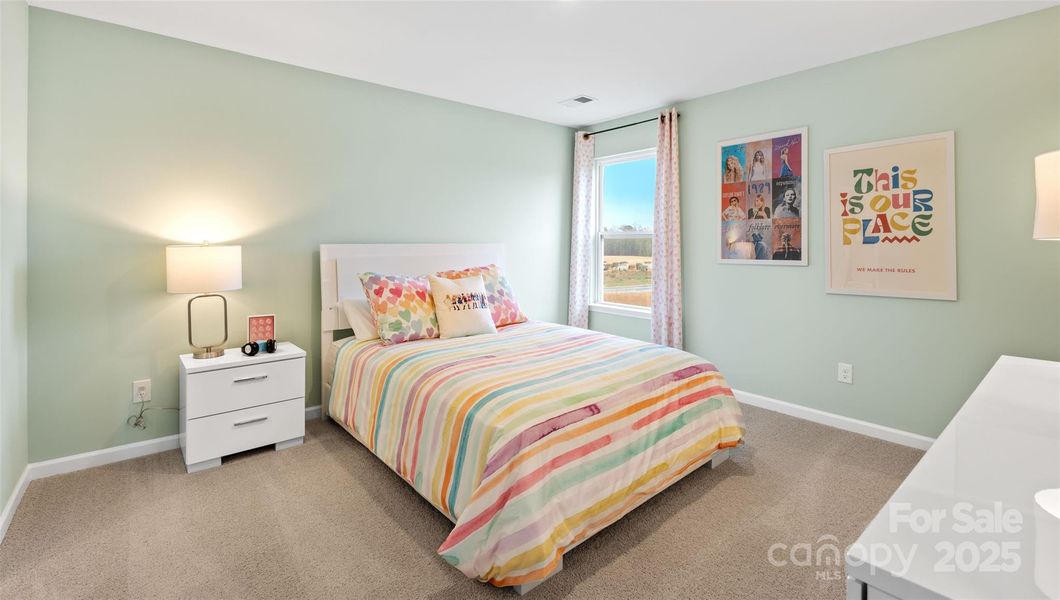 Furnished interior view inside a new home in Secrest Commons, Monroe (Image 12).