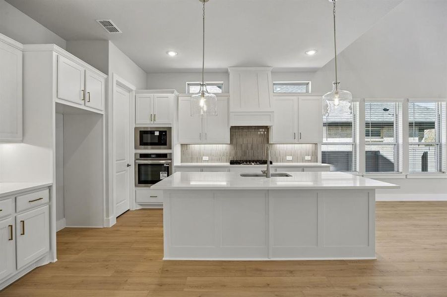 Furnished interior view inside a new home in , McKinney (Image 12).