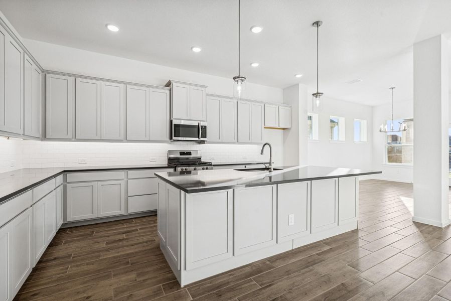 Furnished interior view inside a new home in Oakwood Estates, Waller (Image 15). Furnished interior view inside a new home in Oakwood Estates, Waller (Image 15).