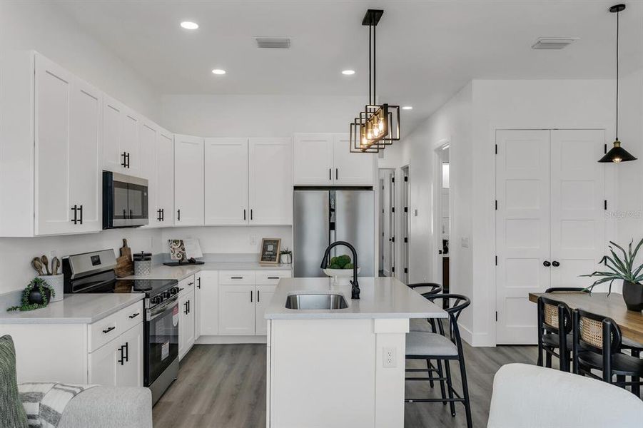 Furnished interior view inside a new home in , Tampa (Image 5).