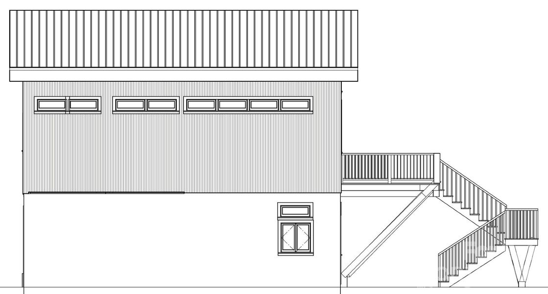 Exterior rendering of this home design in , Sherrills Ford, NC (Image 8).