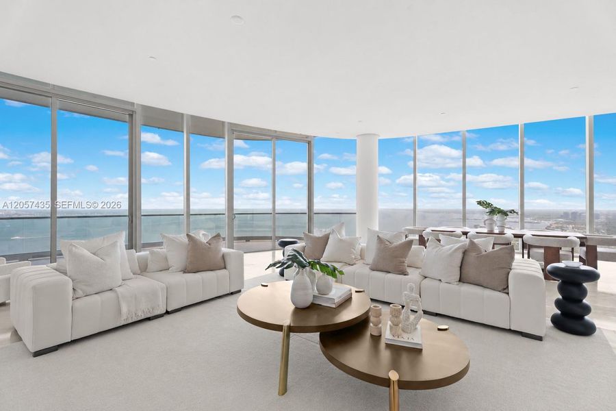 Furnished interior view inside a new home in , Miami (Image 20). Furnished interior view inside a new home in , Miami (Image 20).