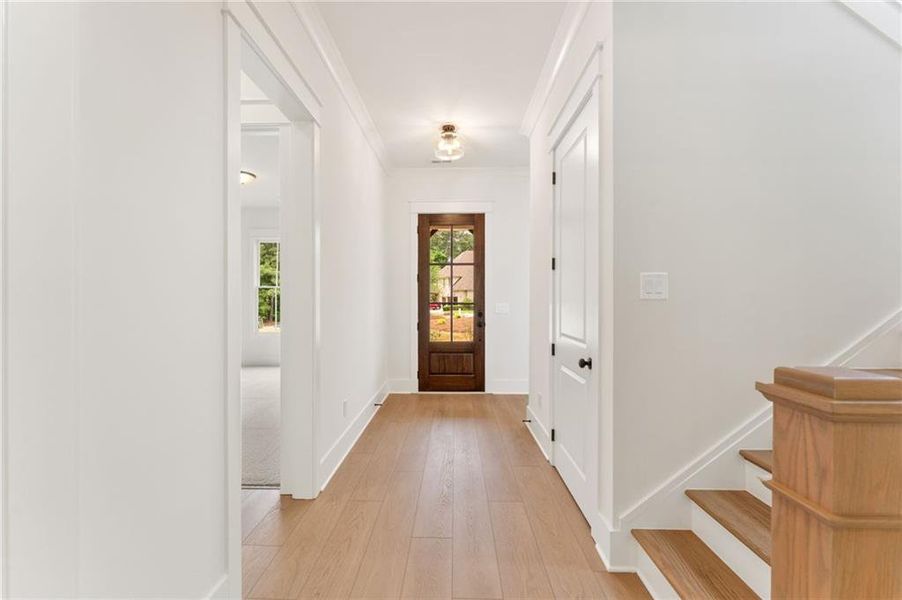 Spacious, unfurnished interior of a new home in The Reserve at Knollwood, Canton (Image 36).