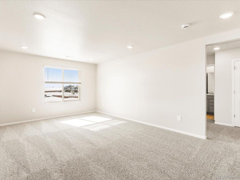 Spacious, unfurnished interior of a new home in Revere at Johnstown, Johnstown (Image 26). Spacious, unfurnished interior of a new home in Revere at Johnstown, Johnstown (Image 26).