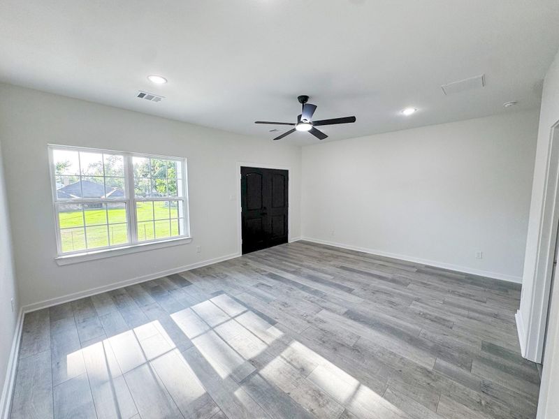 Spacious, unfurnished interior of a new home in , Houston (Image 10). Spacious, unfurnished interior of a new home in , Houston (Image 10).