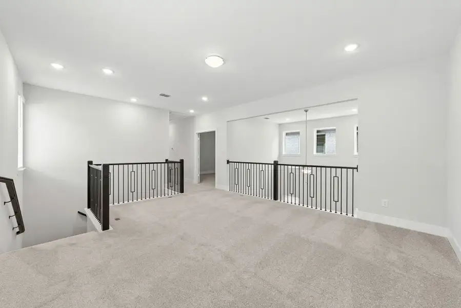 Representative unfurnished interior of a home built from the Harwood by Landon Homes in Lexington Frisco, Frisco (Image 25).