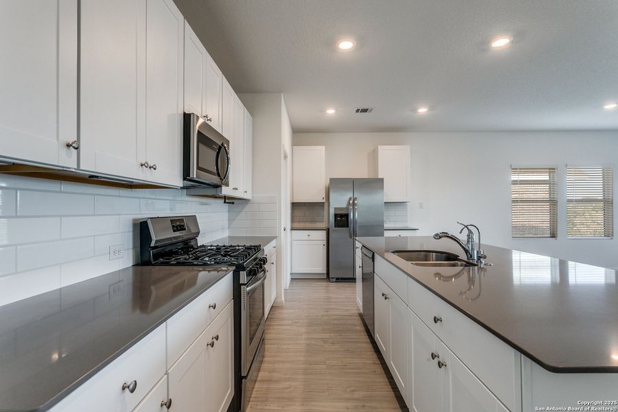Furnished interior view inside a new home in Johnson Ranch: Westfield Collection, Bulverde (Image 6). Furnished interior view inside a new home in Johnson Ranch: Westfield Collection, Bulverde (Image 6).