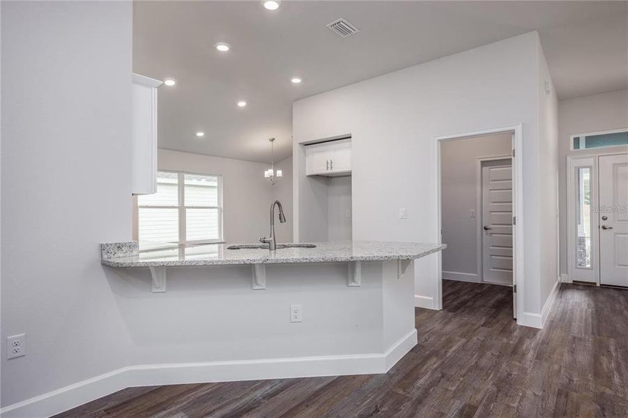 Furnished interior view inside a new home in Kirkland Farms, Alachua (Image 2).