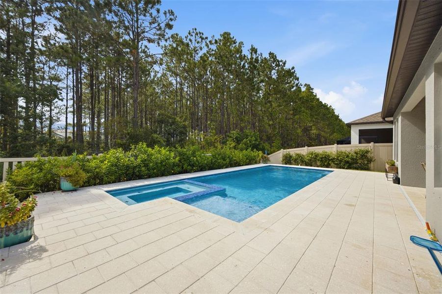 Exterior details and patio area of a home in Pearl Estates, Lutz (Image 3).