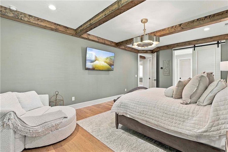 Furnished interior view inside a new home in , Newnan (Image 54).