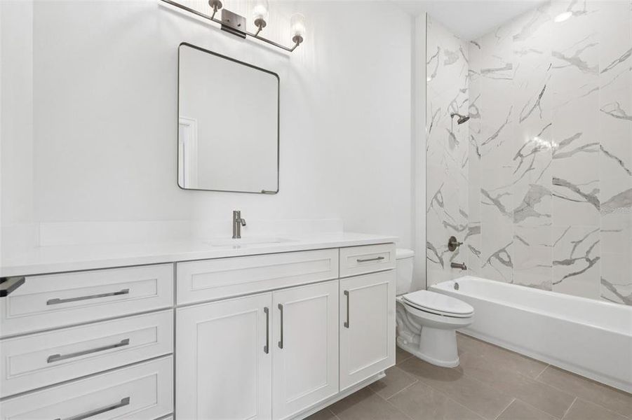 Furnished interior view inside a new home in , Tampa (Image 43).