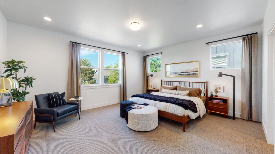 Furnished interior view inside a new home in Arras Park, Thornton (Image 45).