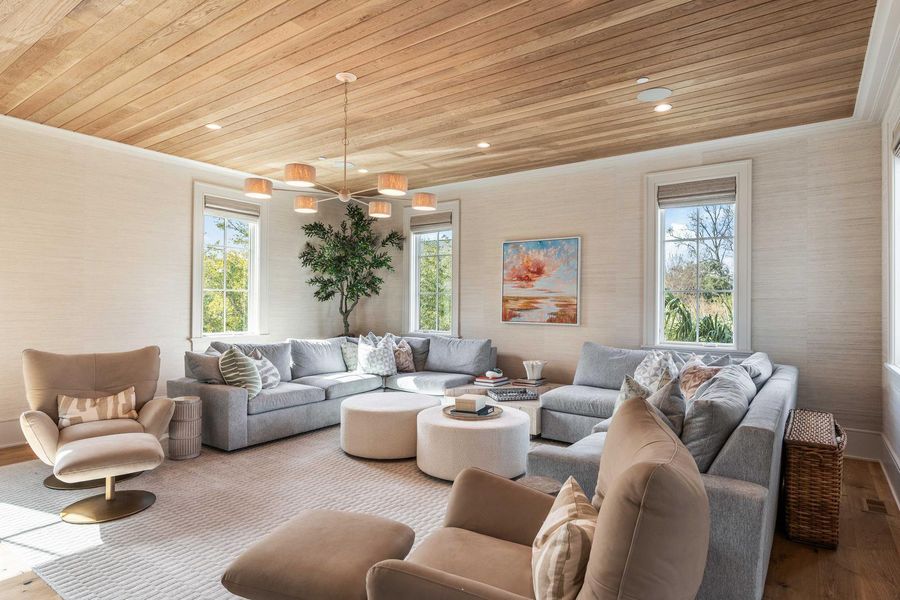 Furnished interior view inside a new home in , Charleston (Image 50).