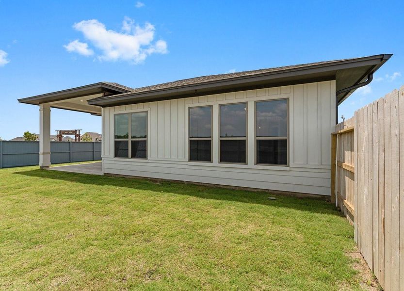 Exterior details and patio area of a home in , Fulshear (Image 28). Exterior details and patio area of a home in , Fulshear (Image 28).