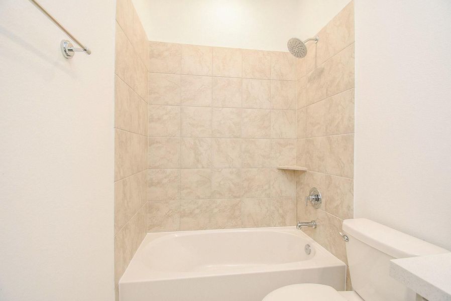 BATHROOM 2 IS LOCATED BETWEEN BEDROOMS 2 AND 3