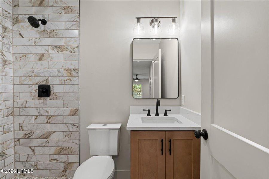 Furnished interior view inside a new home in , Beaufort (Image 57).