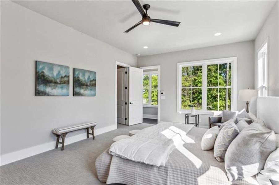 Furnished interior view inside a new home in , Atlanta (Image 12). Furnished interior view inside a new home in , Atlanta (Image 12).