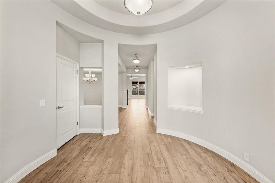 Furnished interior view inside a new home in Silo Mills Classic 70, Cleburne (Image 12).