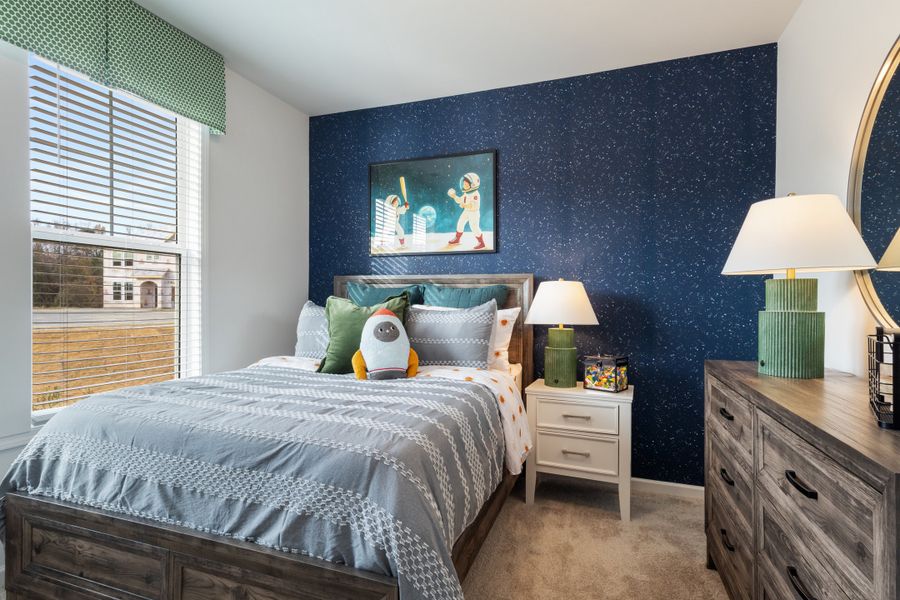 Representative furnished interior of a home built from the Julie II by Great Southern Homes in Peachtree Hills, Lexington (Image 39).