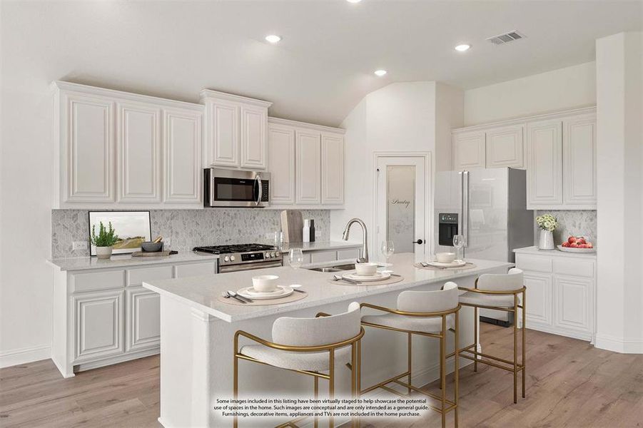 Furnished interior view inside a new home in East Oak Creek 50-55, Commerce (Image 12).