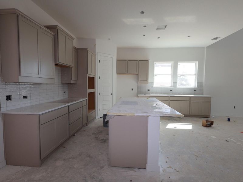 In-progress construction of a new home in Heritage, Dripping Springs, TX (Image 12).