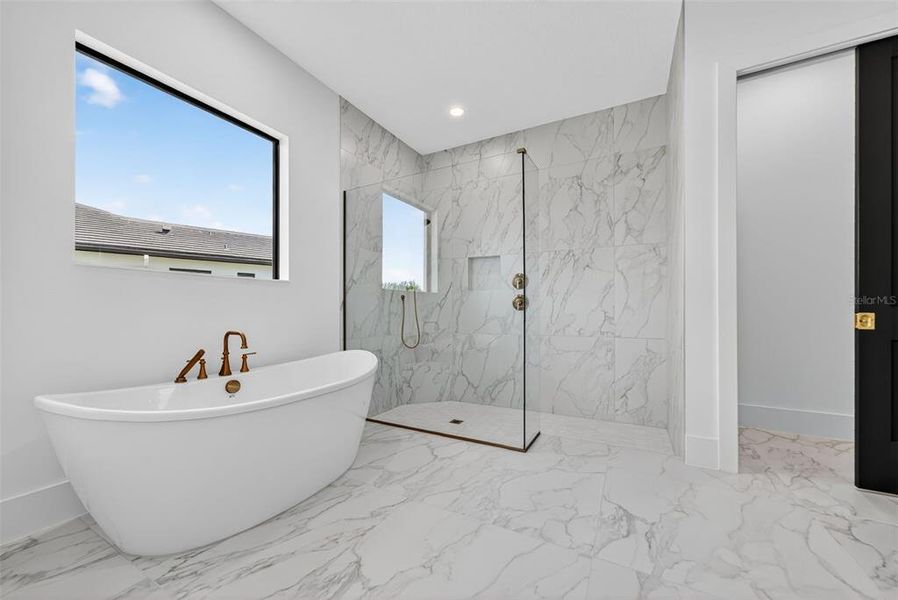 Furnished interior view inside a new home in , Sarasota (Image 47).