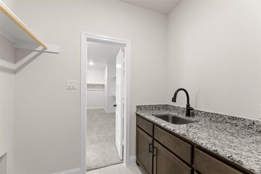 Furnished interior view inside a new home in Lovers Landing, Forney (Image 5). Furnished interior view inside a new home in Lovers Landing, Forney (Image 5).