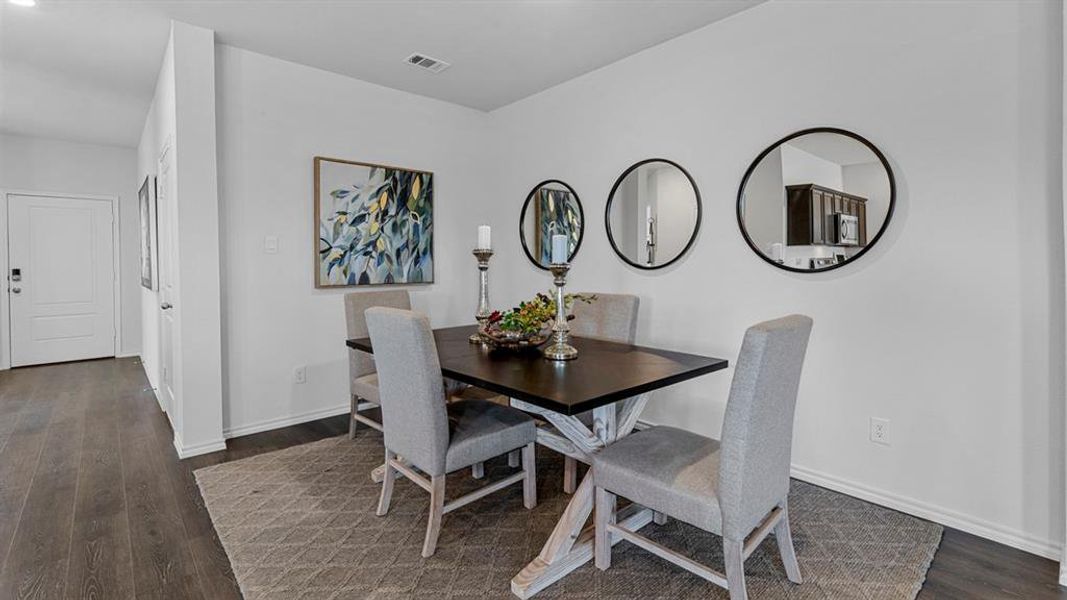 Furnished interior view inside a new home in Bel Air Village, Sherman (Image 24).