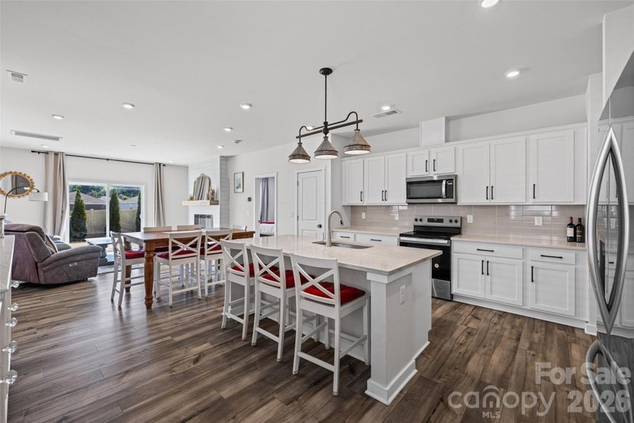 Furnished interior view inside a new home in , York (Image 6).