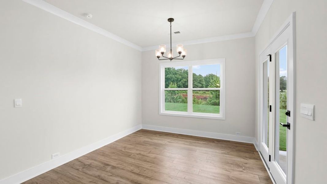 Spacious, unfurnished interior of a new home in Adams Glen, Greenville (Image 21).