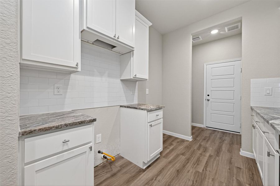 Furnished interior view inside a new home in Woodland Lakes, Houston (Image 6).