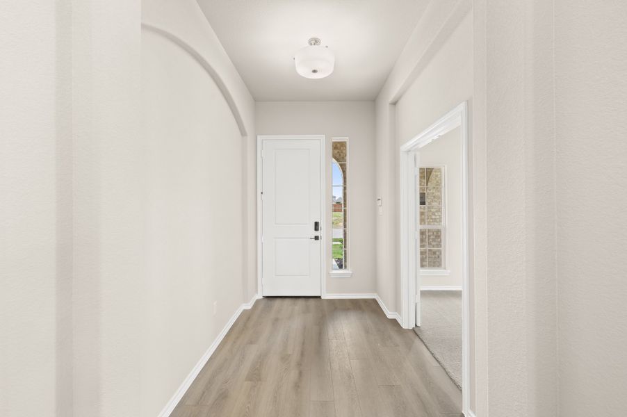 Spacious, unfurnished interior of a new home in Meadow Park at The Meadows, Ponder (Image 14). Spacious, unfurnished interior of a new home in Meadow Park at The Meadows, Ponder (Image 14).