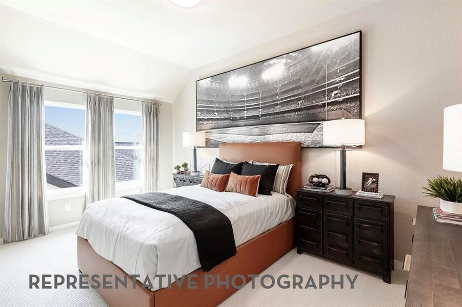 Furnished interior view inside a new home in Furst Ranch, Flower Mound (Image 8).