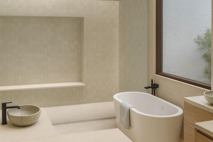 Close-up of interior finishes inside a home in , Longboat Key (Image 13).