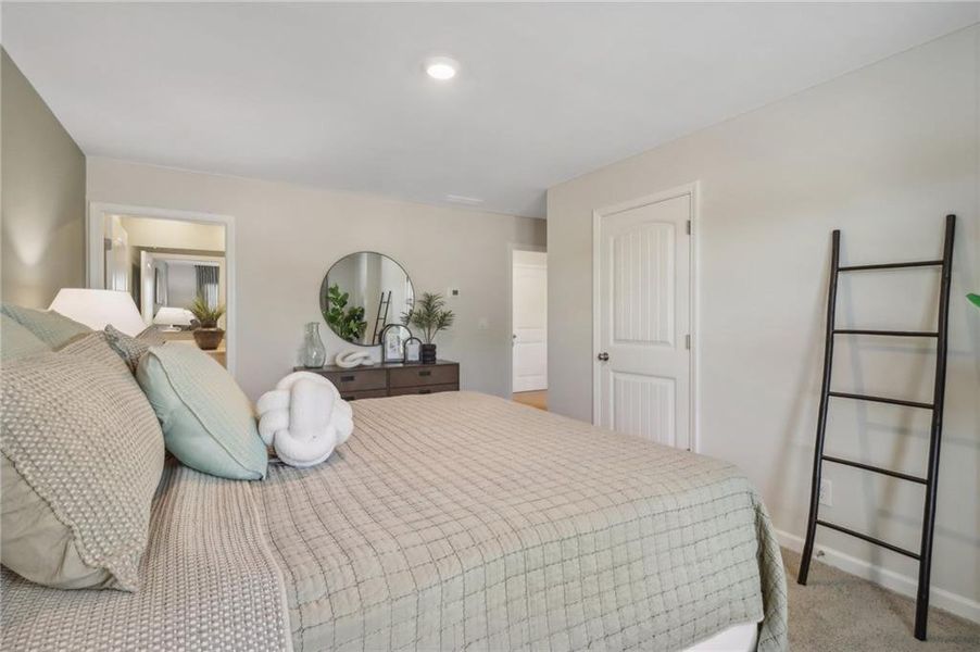 Furnished interior view inside a new home in , Atlanta (Image 25).