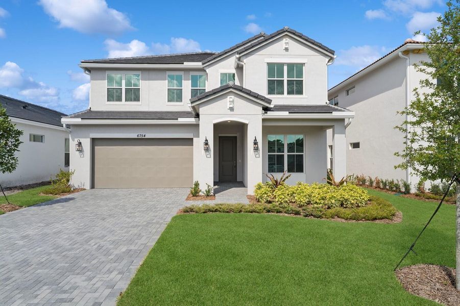Furnished interior view inside a new home in Salerno Reserve - Single Family, Stuart (Image 15). Furnished interior view inside a new home in Salerno Reserve - Single Family, Stuart (Image 15).