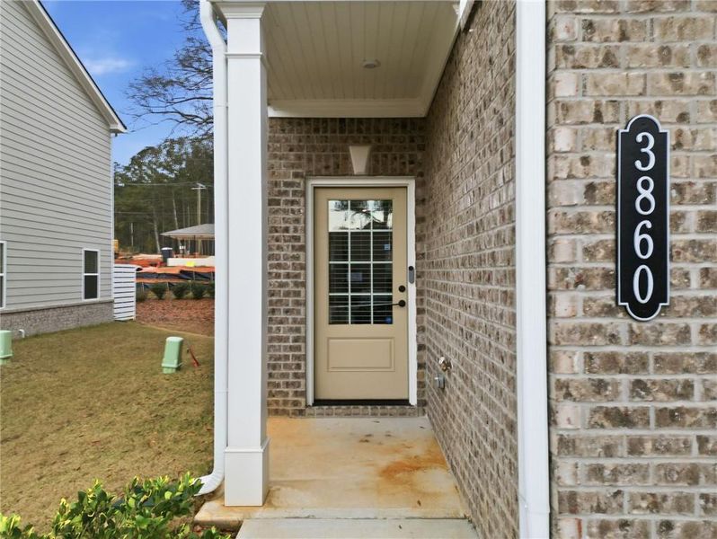 Exterior details and patio area of a home in , Powder Springs (Image 4).