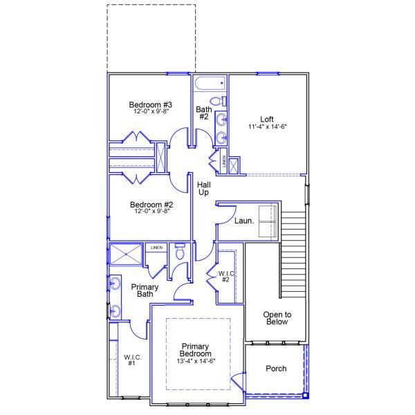 2D floor plan layout of this home in Landmark Commons, Boiling Springs, SC (Image 4). 2D floor plan layout of this home in Landmark Commons, Boiling Springs, SC (Image 4).